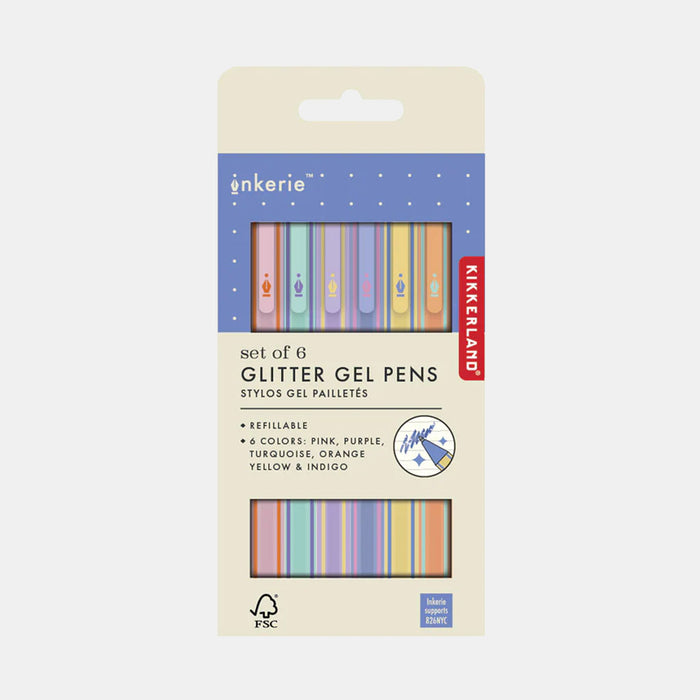 Inkerie Glitter Gel Pens