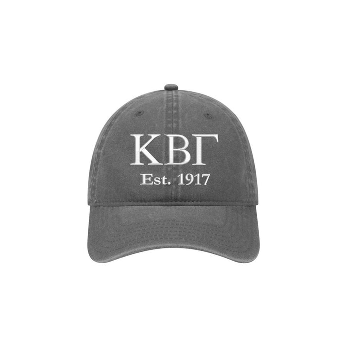 Kappa Beta Gamma Beach Washed Hat