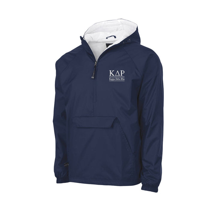 Kappa Delta Rho Flannel Lined Windbreaker