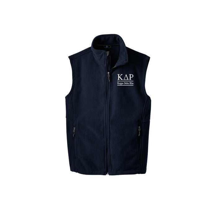 Kappa Delta Rho Fleece Vest