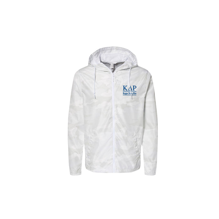 Kappa Delta Rho Full Zip Windbreaker