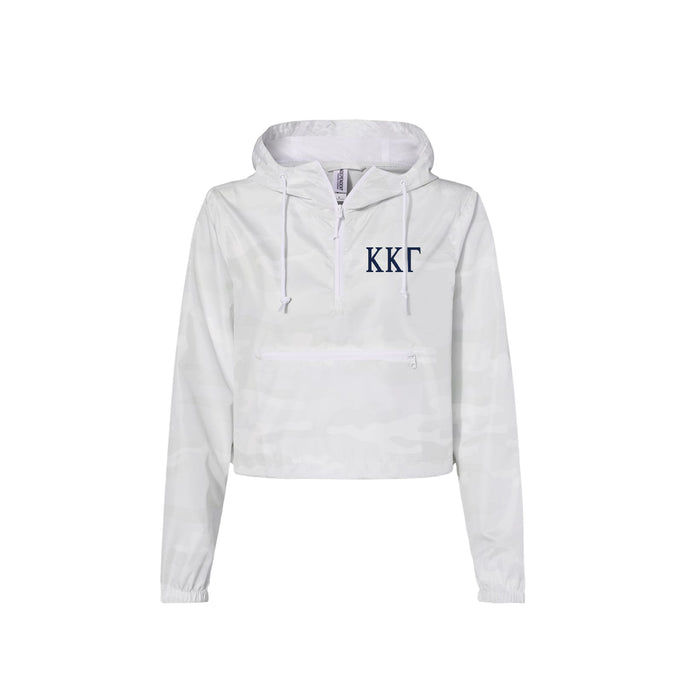 Kappa Kappa Gamma Crop Windbreaker