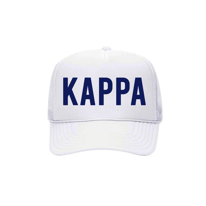 Kappa Kappa Gamma Trucker Hat - KAPPA