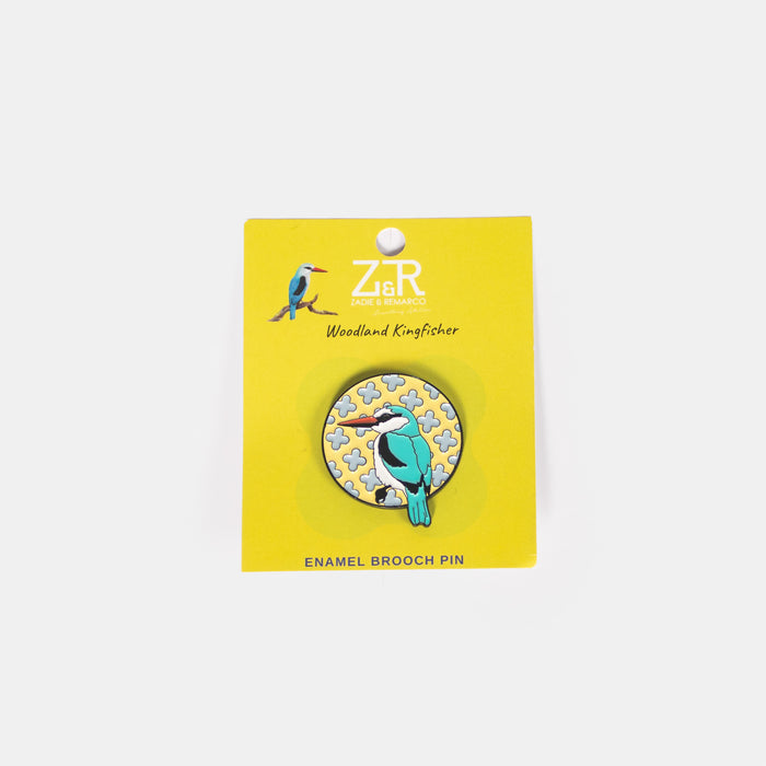 Kingfisher Pin
