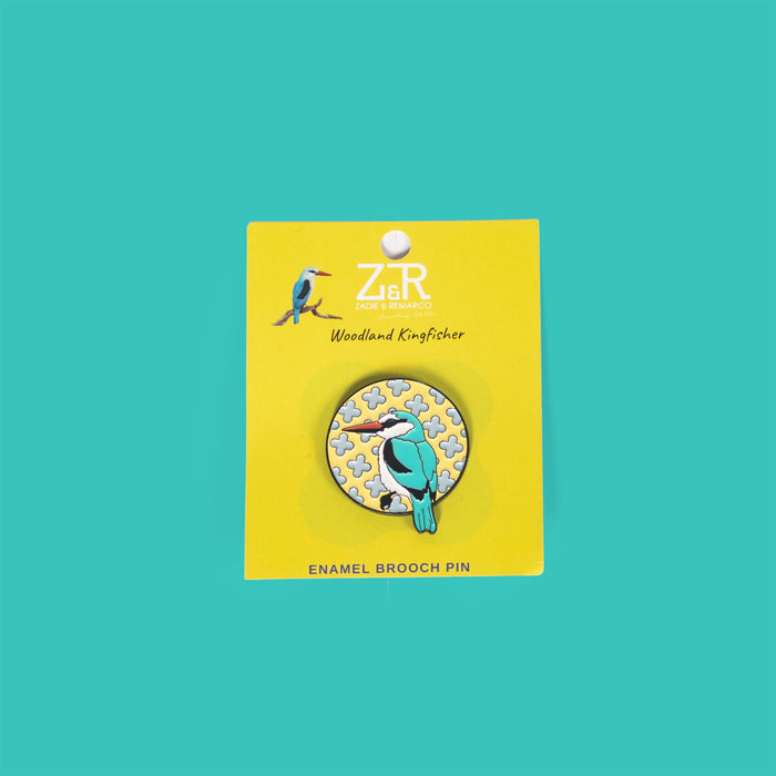 Kingfisher Pin