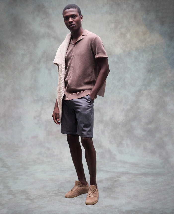 Knit Camp Shirt
