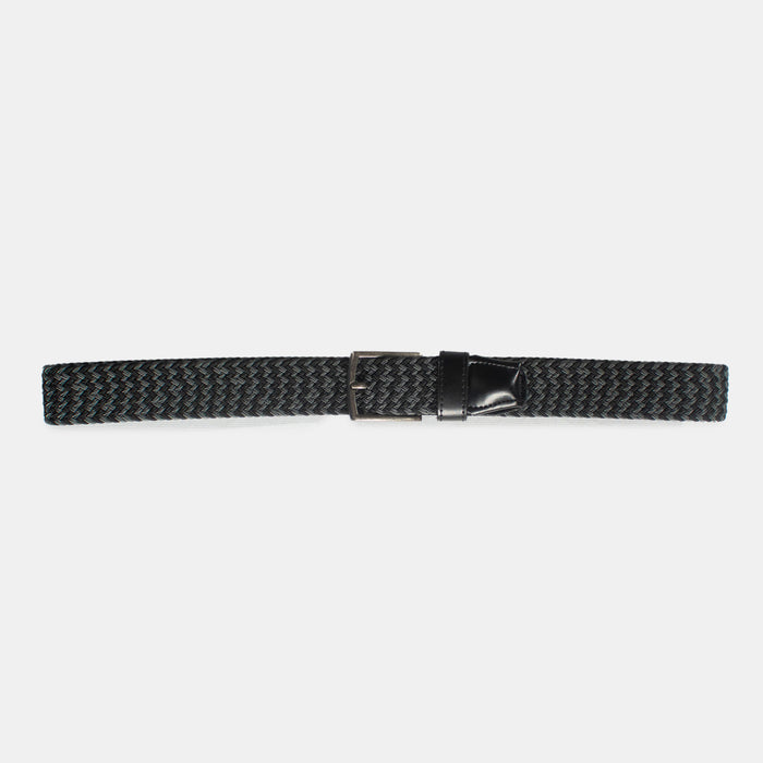 Knitted Elastic Belt - Black