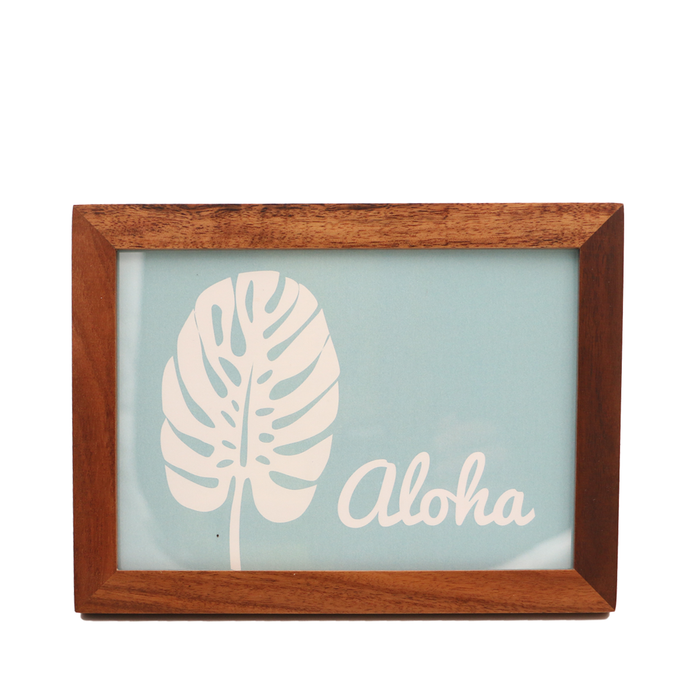 Koa Wood 4x6/5x7" Frame - Narrow Border