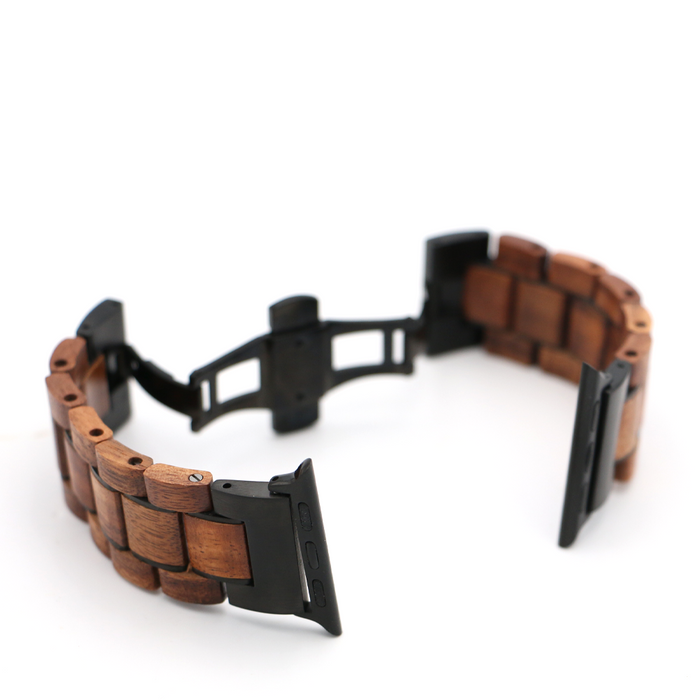 Koa Wood iWatch Band A25