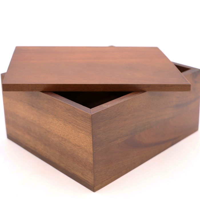 Koa Wood Keepsake Box - Large - Angled View 1