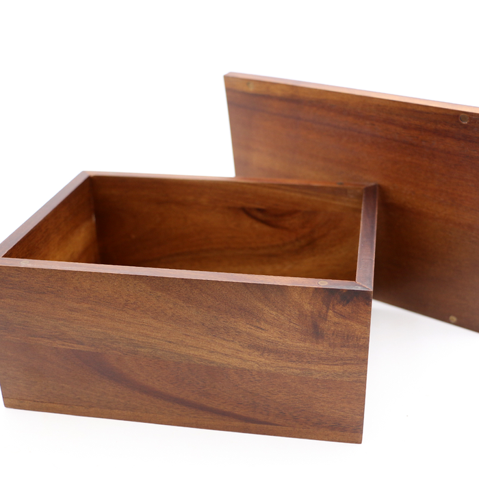 Koa Wood Keepsake Box - Large - Angled View 2