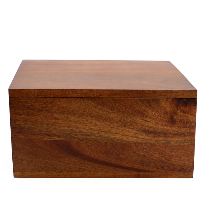 Koa Wood Keepsake Box - Large - Side View 2