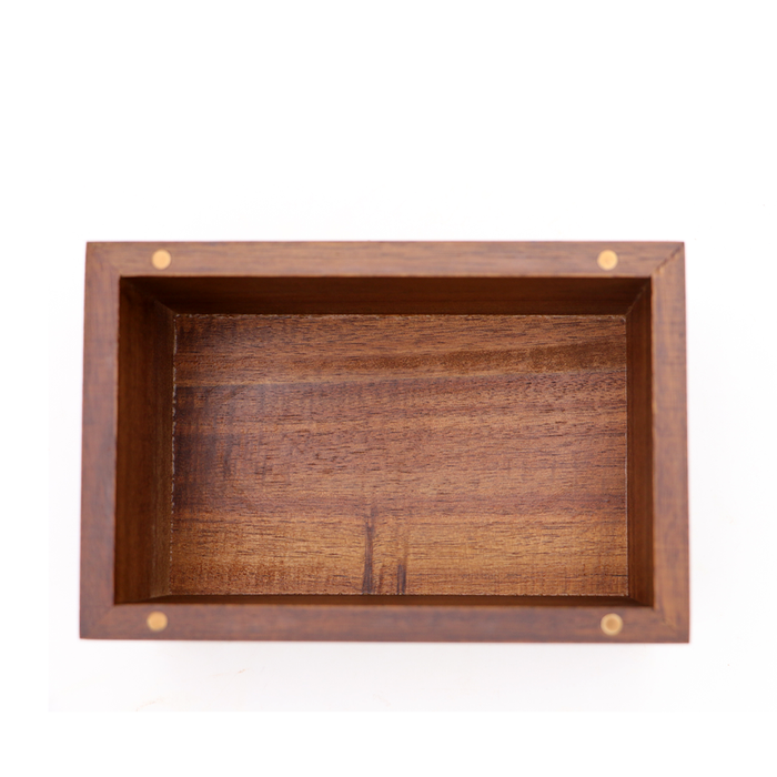 Koa Wood Keepsake Box - Small - Side View