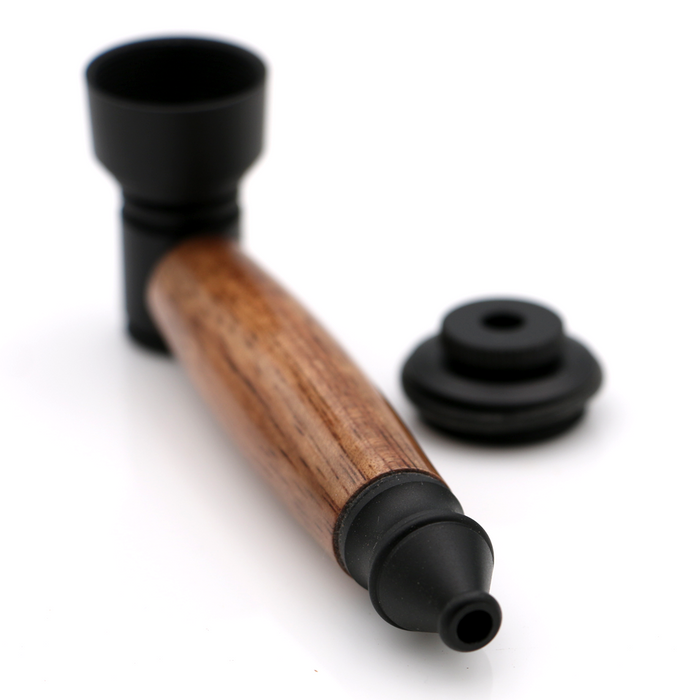 Koa Wood Pipe - Back View 2