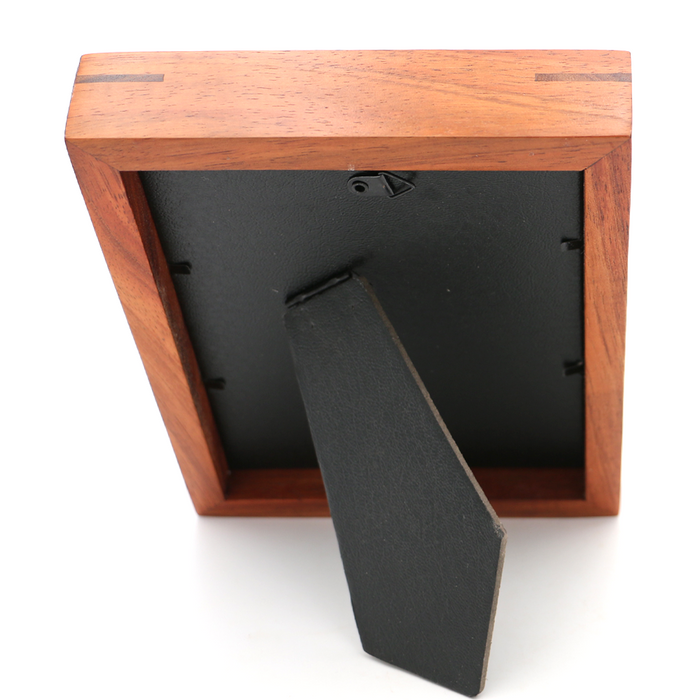 Koa Wood Thick Border Frames - Back View