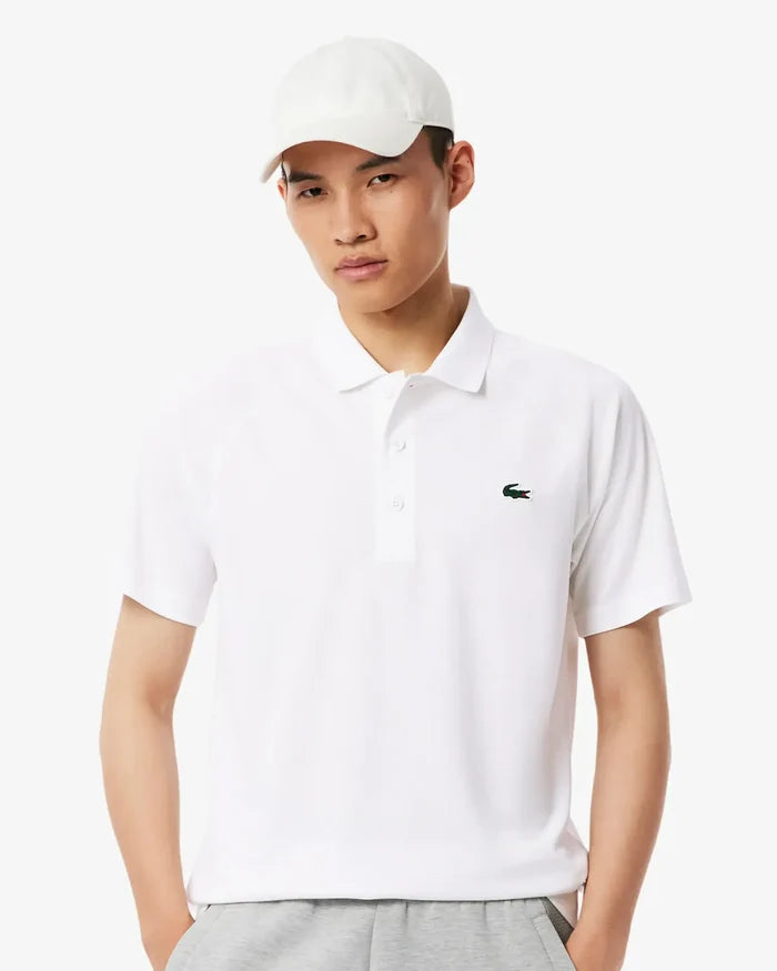 Lacoste Lacoste Core Raglan Polo - White Polo Shirt