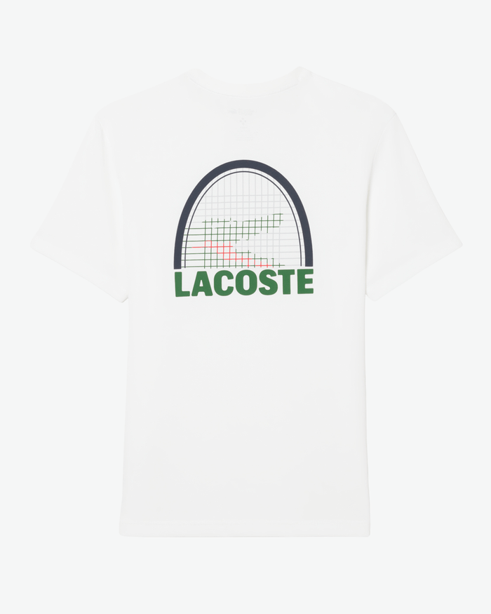 Lacoste Lacoste Daniil Medvedev T-Shirt (WMB) - White T-Shirt