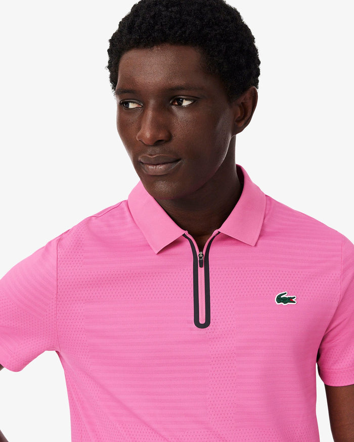 Lacoste Lacoste Grigor Dimitrov Players Polo - Fushia Pink Polo Shirt