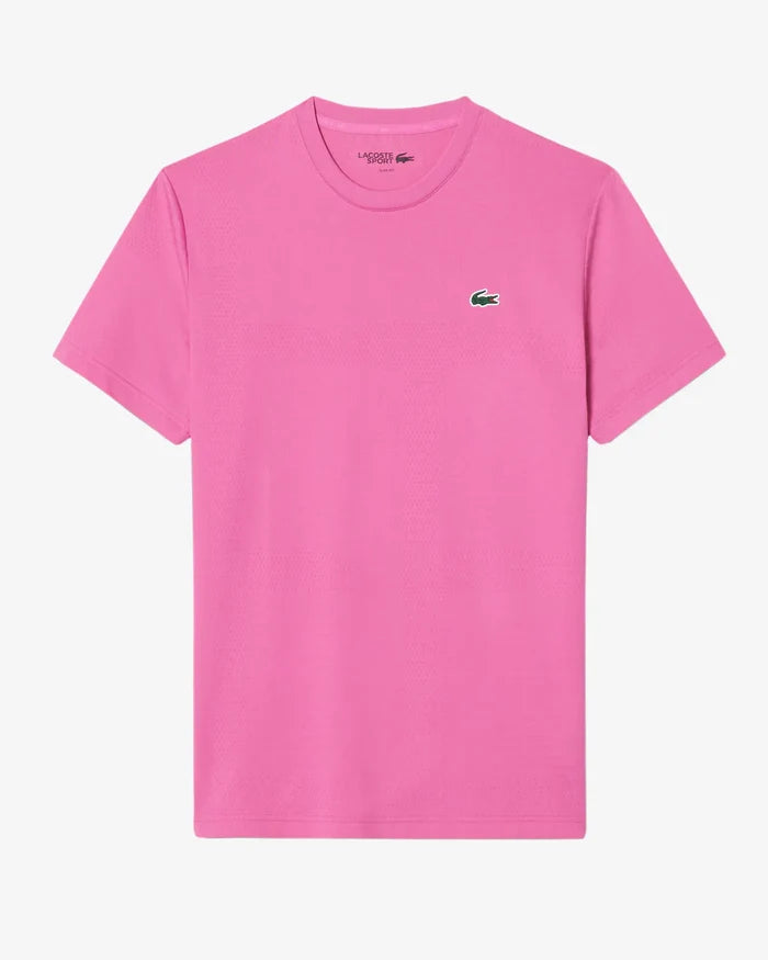 Lacoste Lacoste Grigor Dimitrov T-Shirt - Fushia Pink T-Shirt