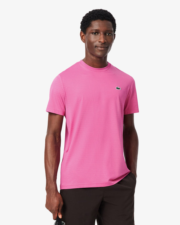 Lacoste Lacoste Grigor Dimitrov T-Shirt - Fushia Pink T-Shirt