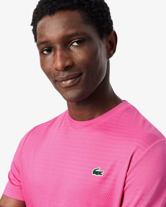 Lacoste Lacoste Grigor Dimitrov T-Shirt - Fushia Pink T-Shirt