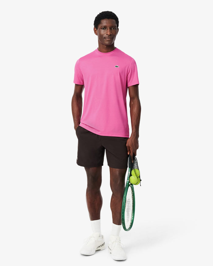 Lacoste Lacoste Grigor Dimitrov T-Shirt - Fushia Pink T-Shirt