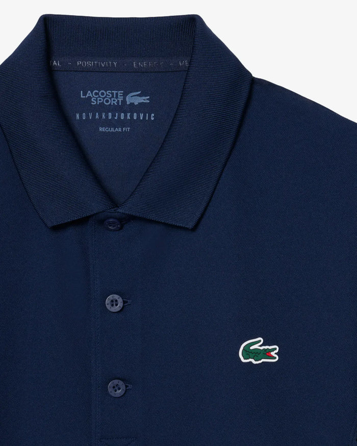 Lacoste Lacoste Novak Djokovic Fan Polo - Navy Polo Shirt