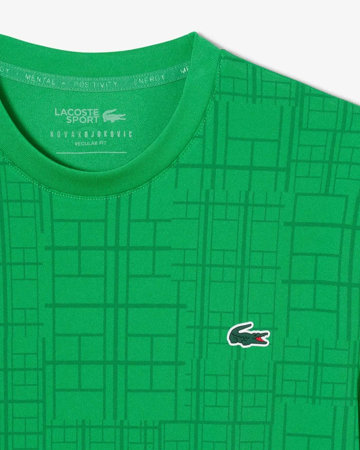 Lacoste Lacoste Novak Djokovic Fan T-Shirt - Green T-Shirt