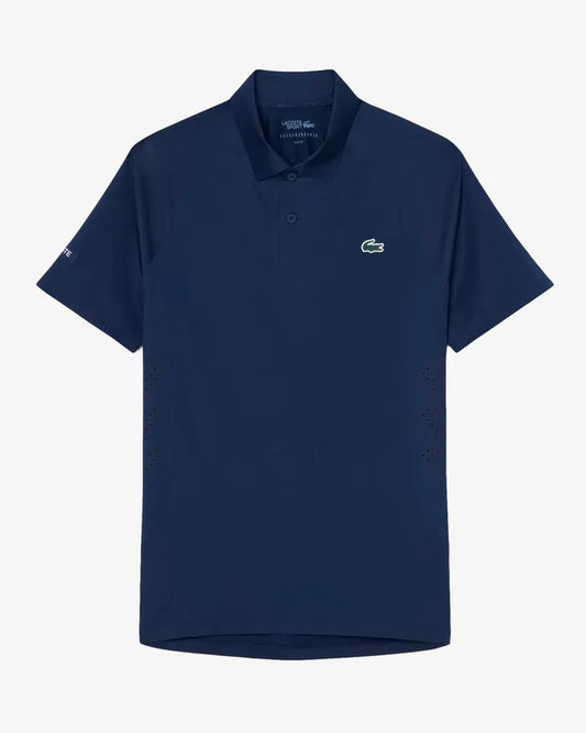 Lacoste Lacoste Novak Djokovic On-Court Polo - Navy Polo Shirt