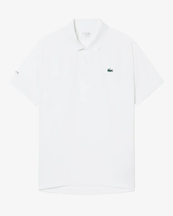 Lacoste Lacoste Novak Djokovic On-Court Polo (WMB) - White Polo Shirt