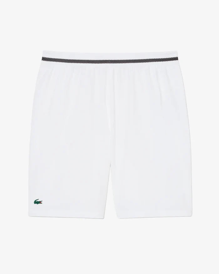 Lacoste Lacoste Novak Djokovic Short (WMB) - White/Buffalo Shorts