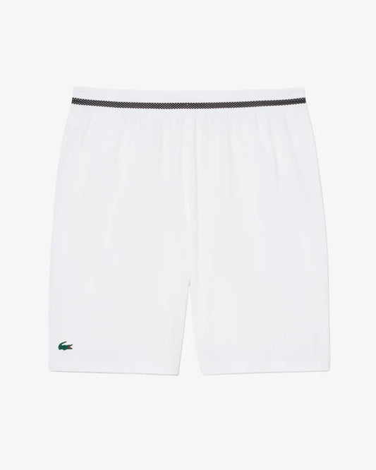 Lacoste Lacoste Novak Djokovic Short (WMB) - White/Buffalo Shorts