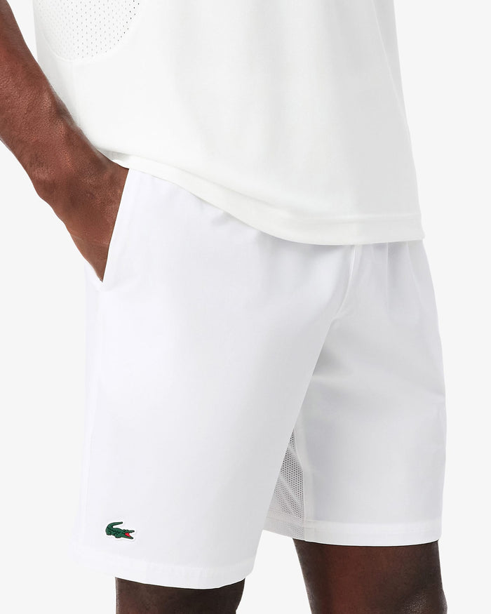 Lacoste Lacoste Novak Djokovic Short (WMB) - White/Buffalo Shorts