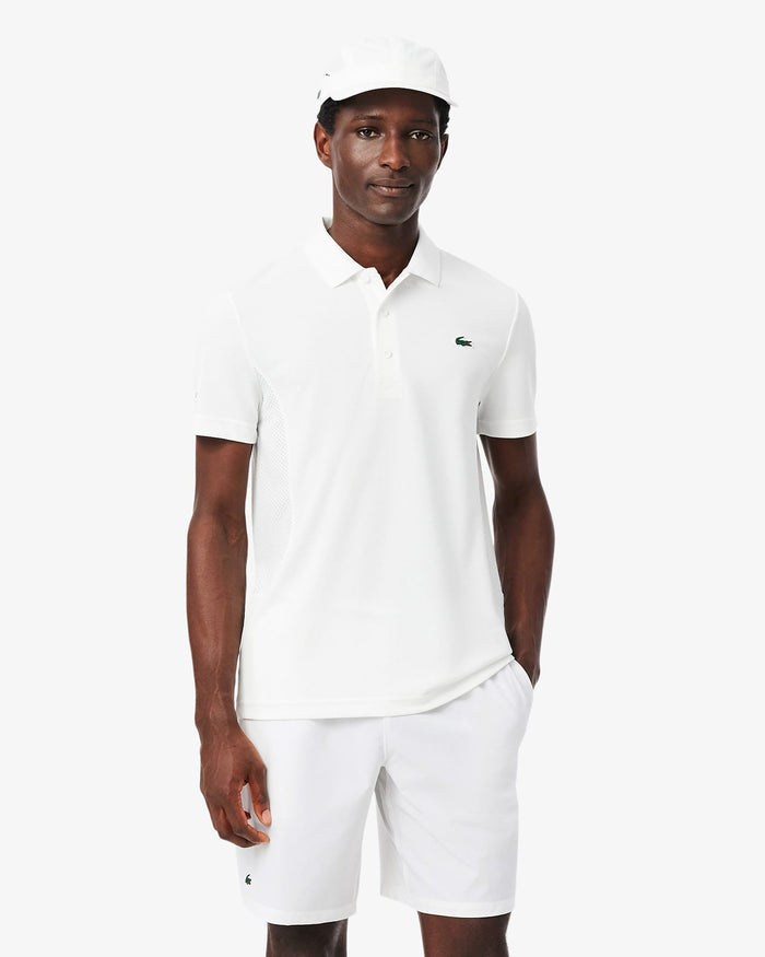 Lacoste Lacoste Novak Djokovic Short (WMB) - White/Buffalo Shorts