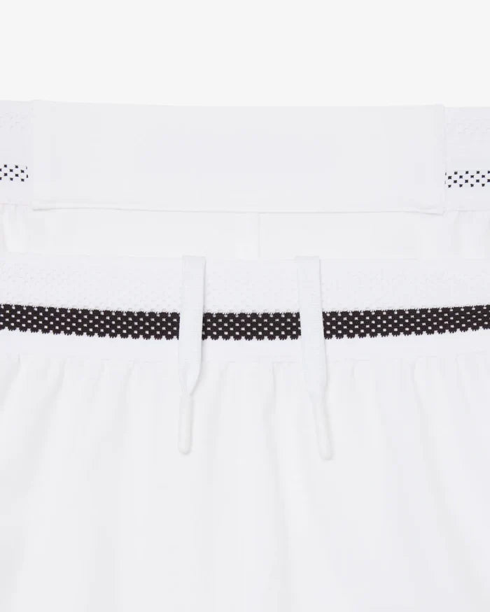 Lacoste Lacoste Novak Djokovic Short (WMB) - White/Buffalo Shorts