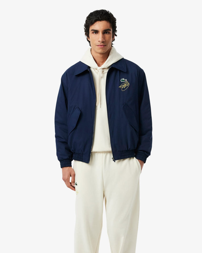 Lacoste Lacoste Novak Djokovic Signature Jacket - Navy Jacket