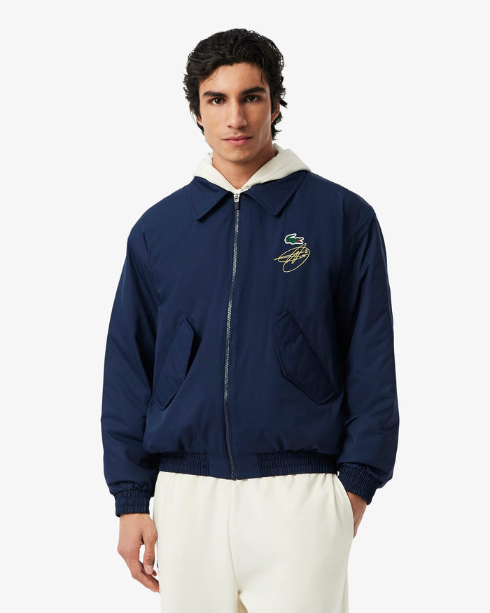 Lacoste Lacoste Novak Djokovic Signature Jacket - Navy Jacket