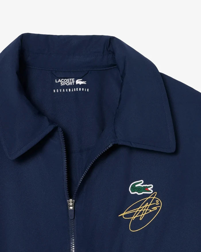 Lacoste Lacoste Novak Djokovic Signature Jacket - Navy Jacket