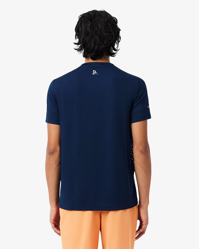 Lacoste Lacoste Novak Djokovic T-Shirt - Navy T-Shirt
