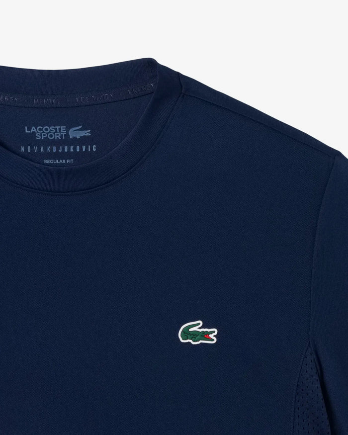 Lacoste Lacoste Novak Djokovic T-Shirt - Navy T-Shirt
