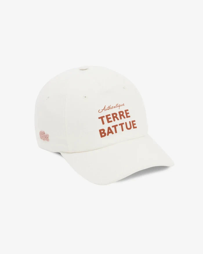 Lacoste Lacoste Roland-Garros Terre Battue Cap - Chalk Cap