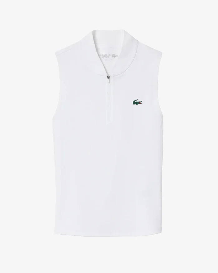 Lacoste Lacoste Womens Players Tank Top - White Tank Top