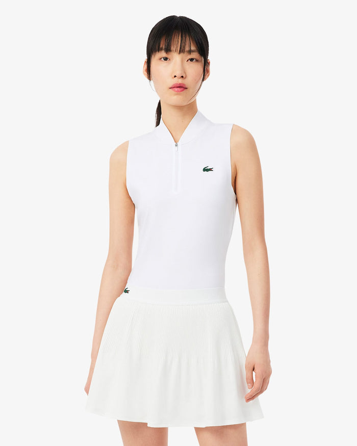 Lacoste Lacoste Womens Players Tank Top - White Tank Top
