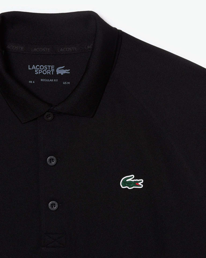 Lacoste Lacoste x ATP Core Raglan Polo - Black Polo Shirt