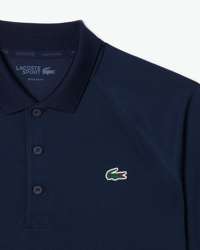 Lacoste Lacoste x ATP Core Raglan Polo - Navy Polo Shirt