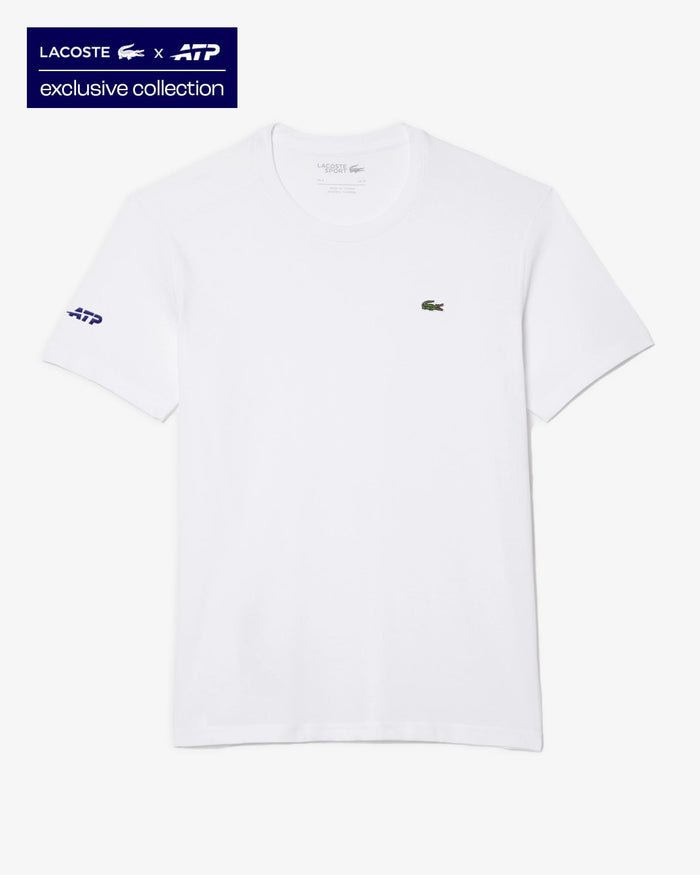 Lacoste Lacoste x ATP Poly/Cotton Classic T-Shirt - White T-Shirt