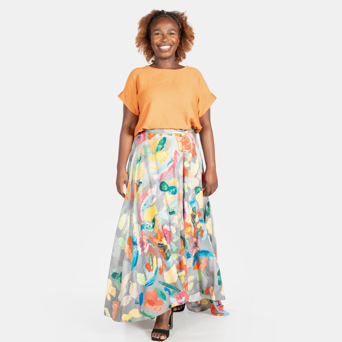 Ladies' Babylon Skirt - Grey