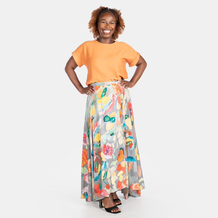 Ladies' Babylon Skirt - Grey