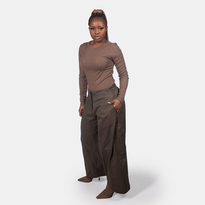 Ladies' Barrel Pants - Olive