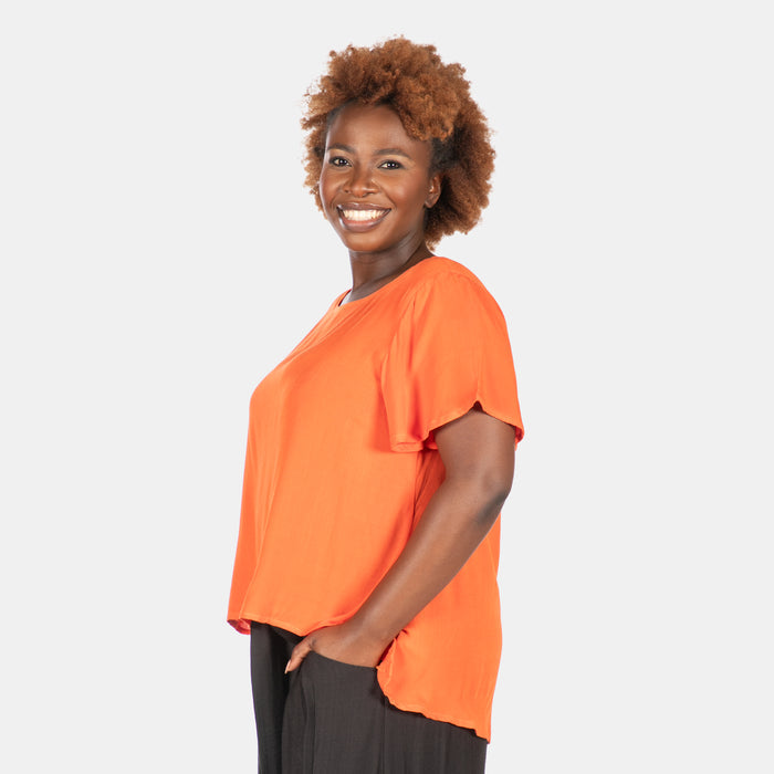 Ladies' Bellatrix Top - Orange